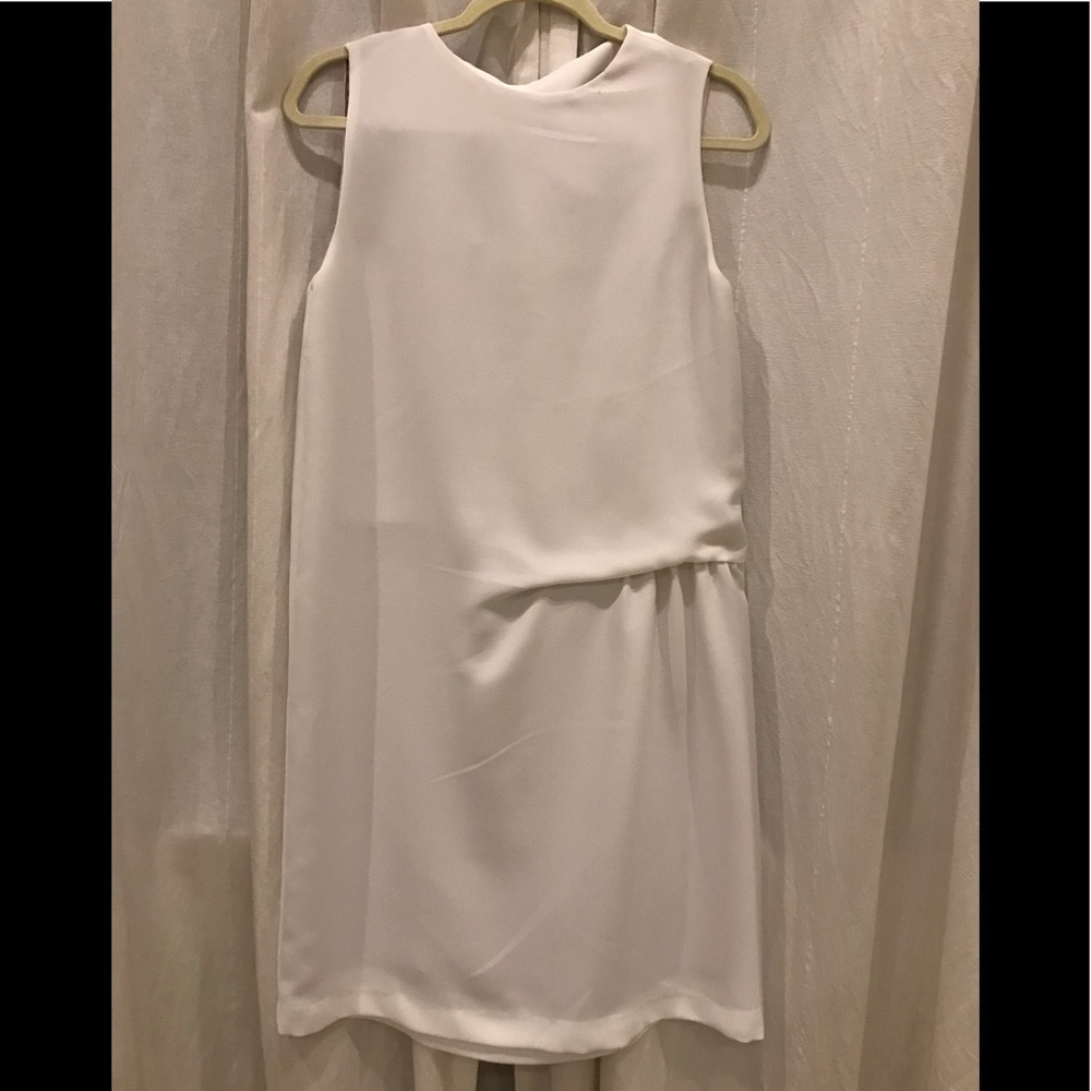 8PM Italian white shift dress
